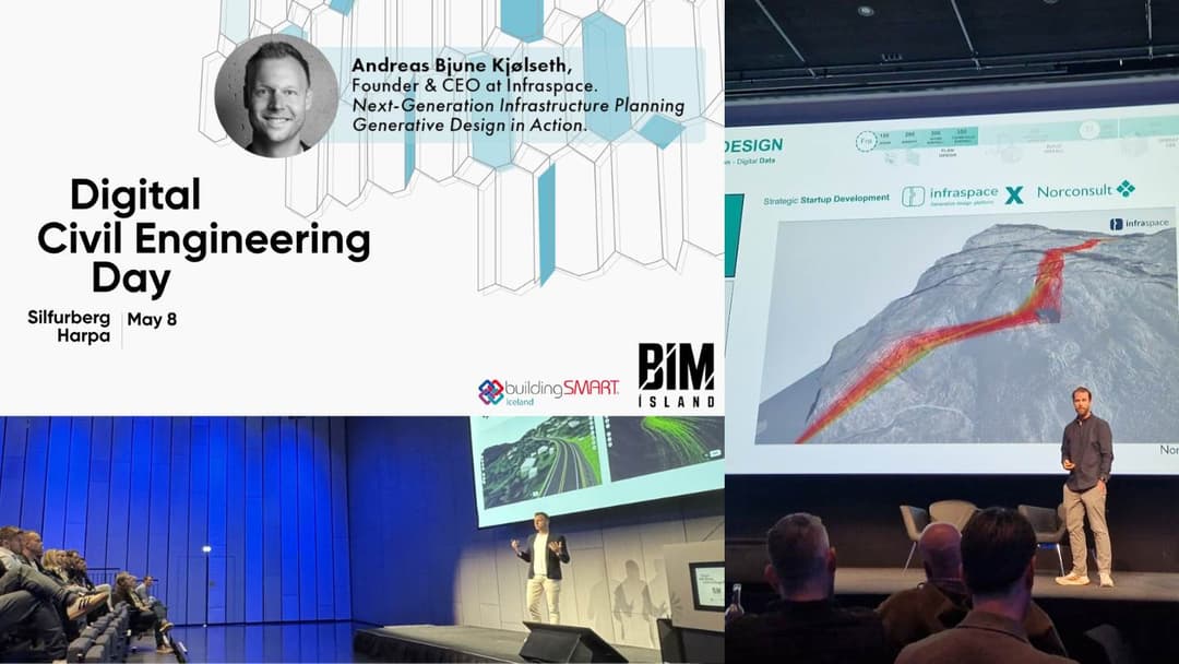 From Oslo to Reykjavík: Infraspace Presents at BIM Ísland's Digital Civil Engineering Day