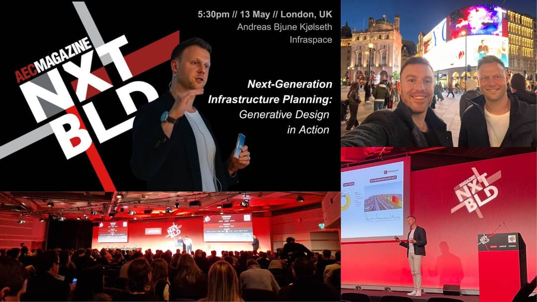 London Calling: Infraspace on Stage at AEC Magazine's NXT BLD